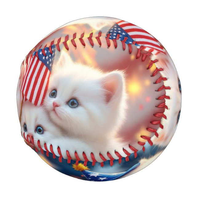 Katzenspielzeit  baseball (Rückseite Links)