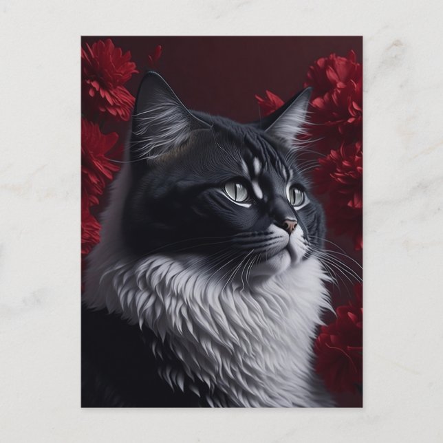 Katzensprung Postkarte (Vorderseite)