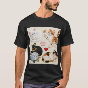Katzenstickerei5 T-Shirt