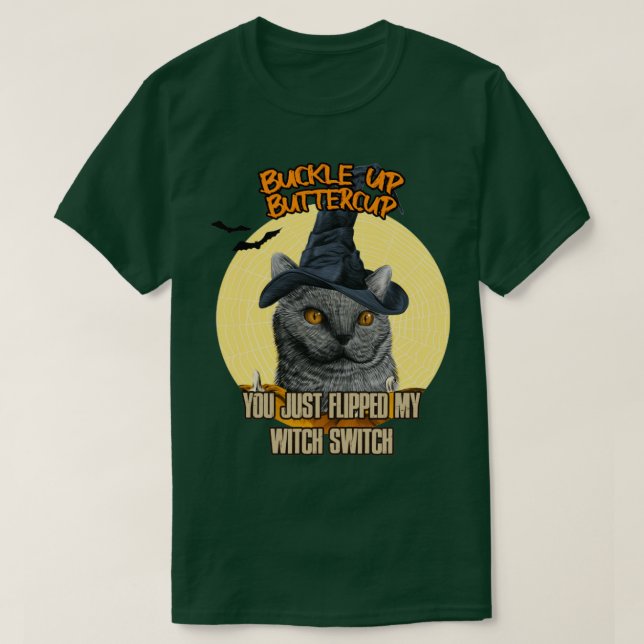 Katzenstopper, den du gerade Gedreht hast T-Shirt (Design vorne)