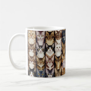 Katzenstruktur Kaffeetasse