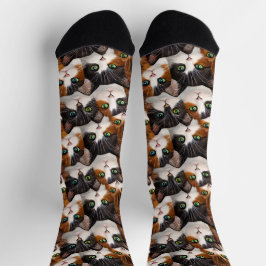 Katzenstucken Socken