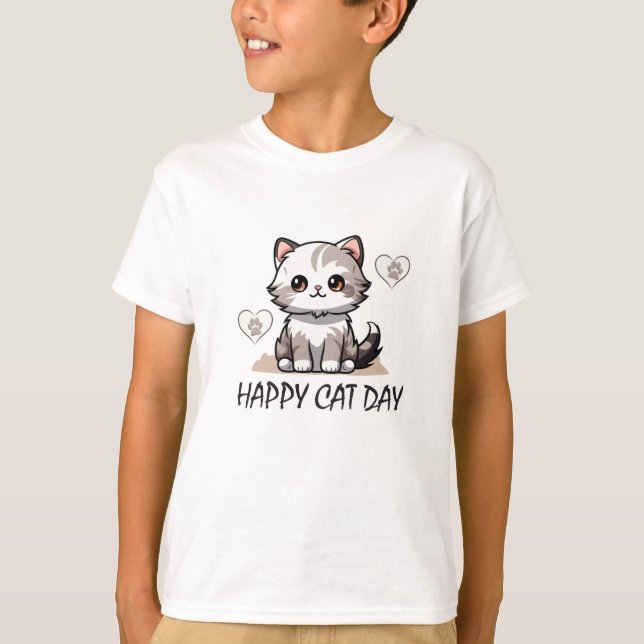 KATZENTAG T-Shirt (Vorderseite)
