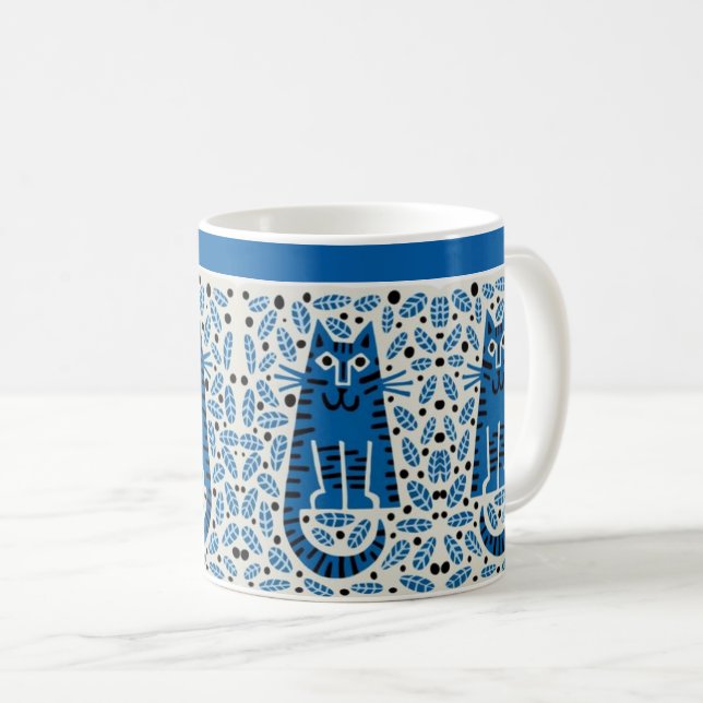 KatzenTasse Kaffeetasse (VorderseiteRechts)