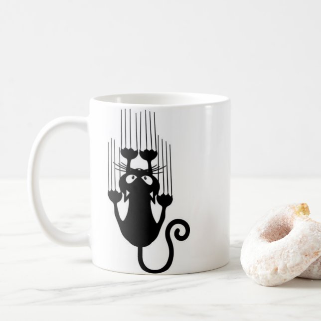 KatzenTasse Kaffeetasse (Mit Donut)