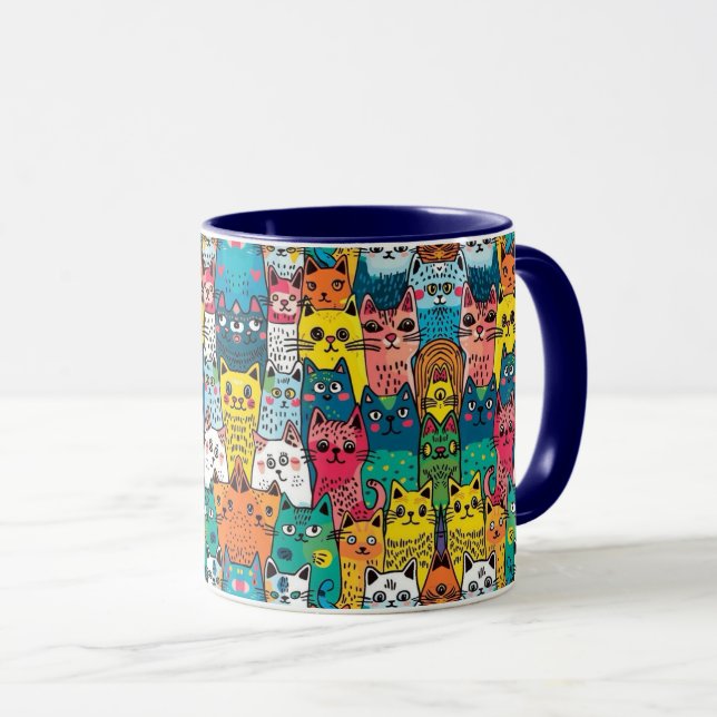 KatzenTasse Tasse (VorderseiteRechts)