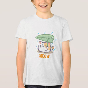 Katzenunterhaltung in phantastischem Design Tri-Blend Shirt