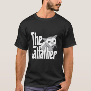 Katzenvater Der Katzenpate Süßes Meme Katzenvater  T-Shirt