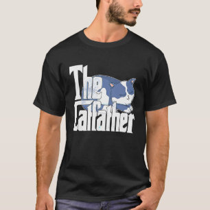 Katzenvater Der Katzenvater Crazy Cute Cat Father  T-Shirt