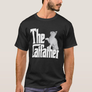 Katzenvater Der Katzenvater Crazy Cute Cat Father  T-Shirt