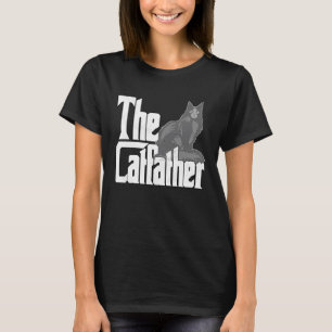 Katzenvater Der Katzenvater Maine Coon Katzenvater T-Shirt