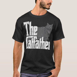 Katzenvater The Catfather Maine Coon Katze Vater K T-Shirt
