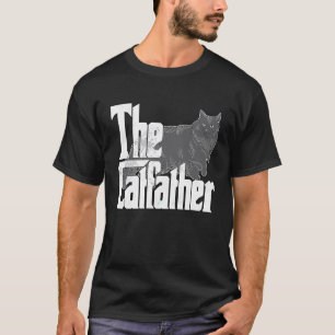 Katzenvater The Catfather Maine Coon Katzenvater K T-Shirt