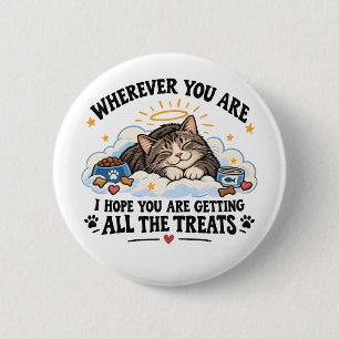 Katzenverlust-Gedenkstätte Button