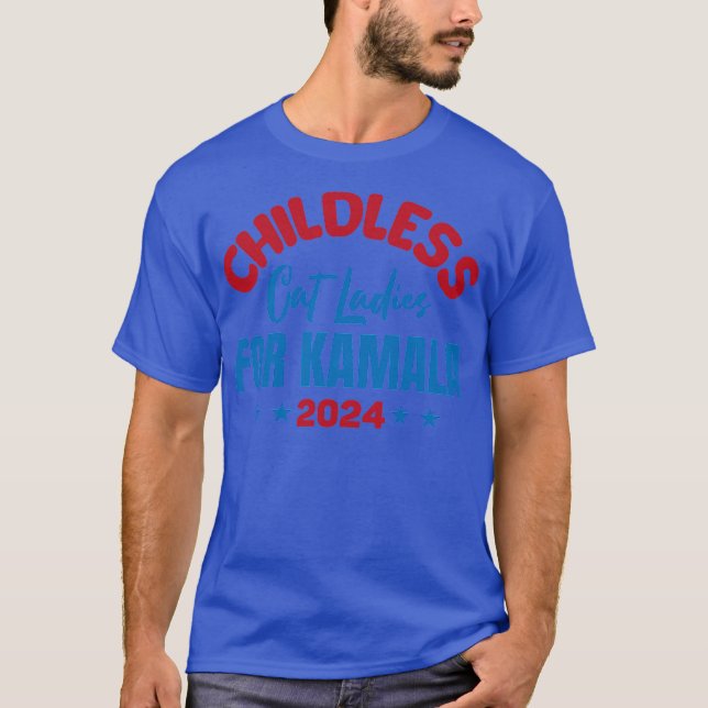 Katzenweibchen ohne Kinder T-Shirt (Vorderseite)