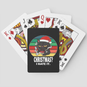 Katzenweihnachten spielkarten