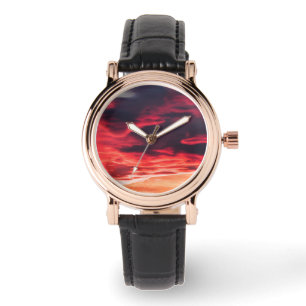 Katzenwelle Armbanduhr