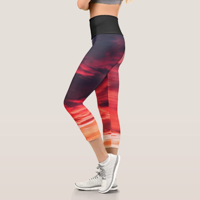 Katzenwelle Capri Leggings (Links)