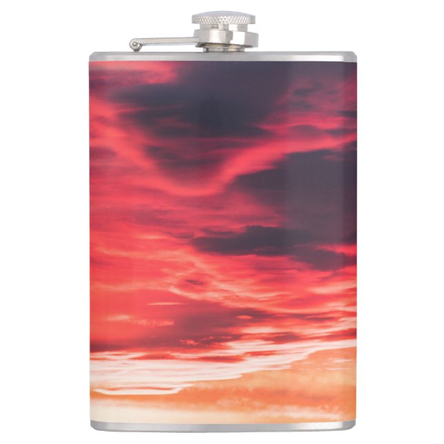 Katzenwelle Flachmann (Vorderseite)