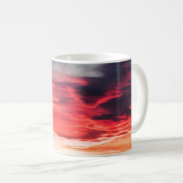 Katzenwelle Kaffeetasse (VorderseiteRechts)