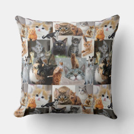 Katzenwirbelkissen Kissen