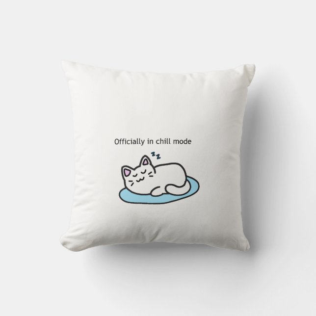 Katzenwirbelkissen Kissen (Vorderseite)