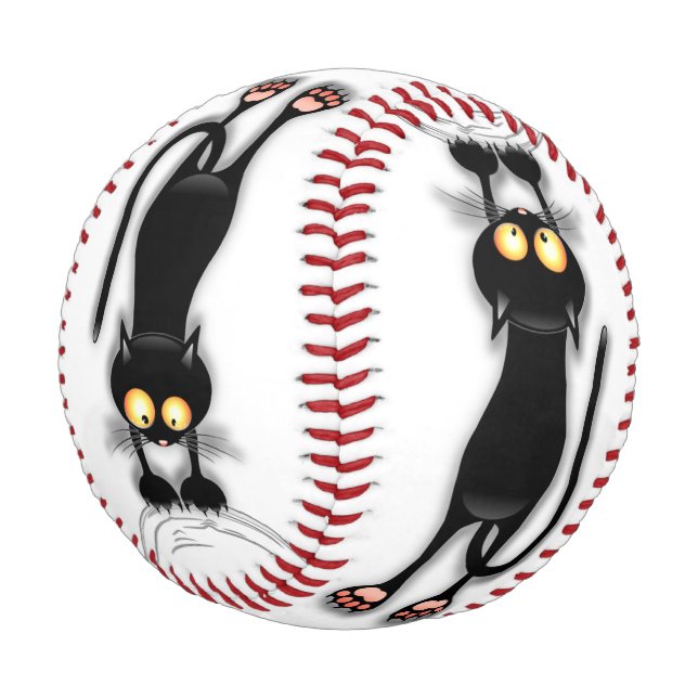 Katzenwitterungsstoff Baseball (Schrägansicht)