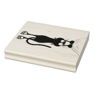Katzenwitterungsstoff Gummistempel