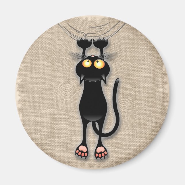 Katzenwitterungsstoff Magnet (Vorne)