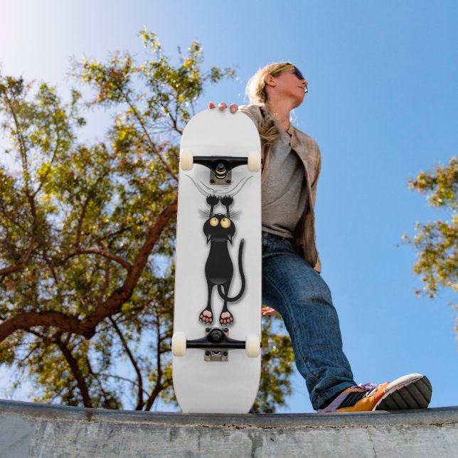 Katzenwitterungsstoff Skateboard (Außen 1)