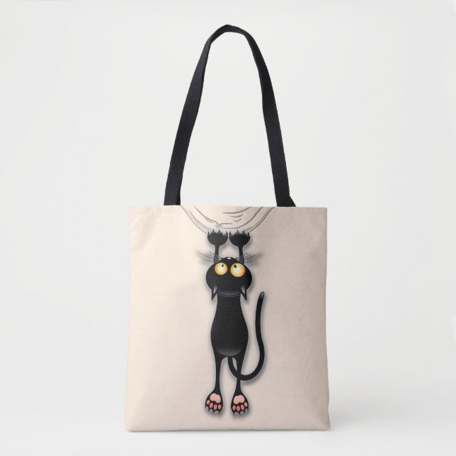 Katzenwitterungsstoff Tasche (Vorderseite)