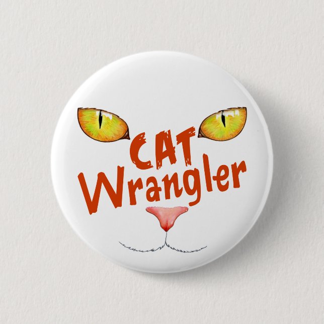 KatzeWrangler Button (Vorderseite)