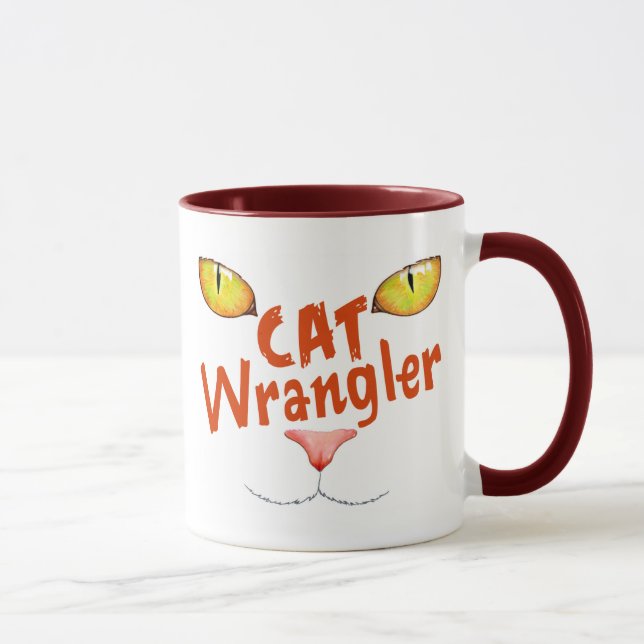 KatzeWrangler Tasse (Rechts)