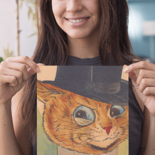 KATZKARTE VATER LOUIS WAIN FÜR GREETING CARDS KARTE