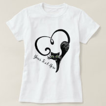 KATZLOVER | Siamese Cat Heart Shaped Schwanz