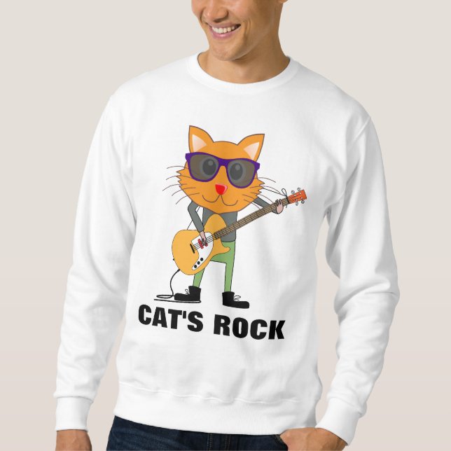KATZSPIELGITAR KATZKATZEN ROCK T - Shirt T-Shirts (Vorderseite)