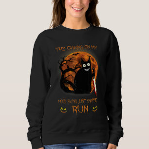 Katzt die Ketten auf meiner Swing-Sust-geschossen  Sweatshirt