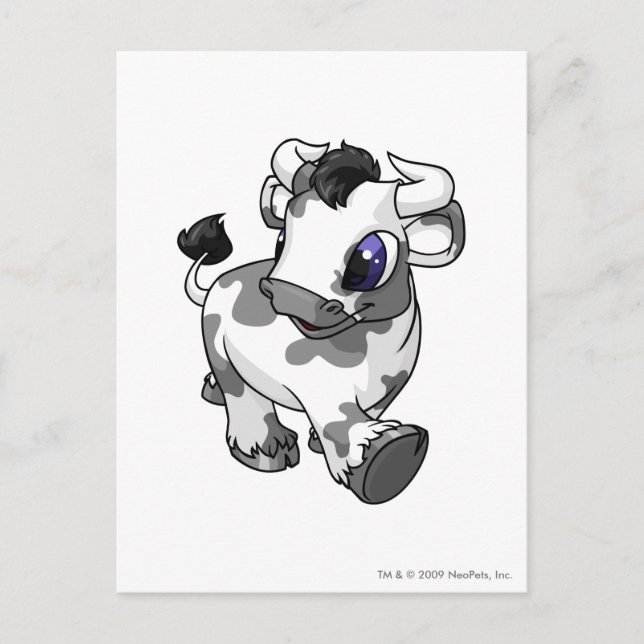 Kau gepunktet postkarte (Vorderseite)