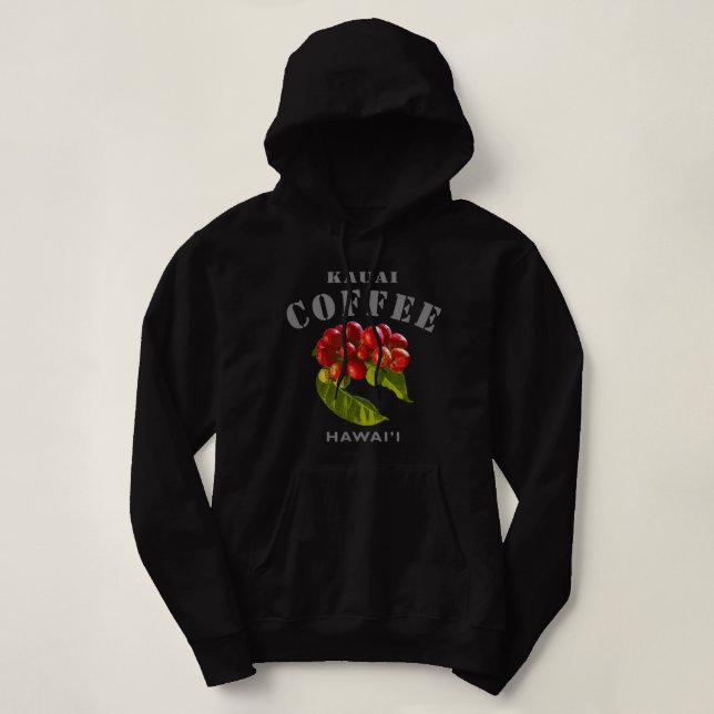 Kauai Coffee Hawaii Famous Island Modern Hawaii Hoodie (Design vorne)