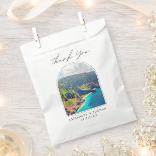 Kauai Gastgeschenk Hochzeit Napali Küste Foto Viel Geschenktütchen