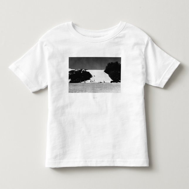 Kauai, Hawaii - Ansicht der Abstreifensande Kleinkind T-shirt (Vorderseite)