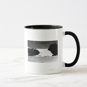Kauai, Hawaii - Ansicht der Abstreifensande Tasse