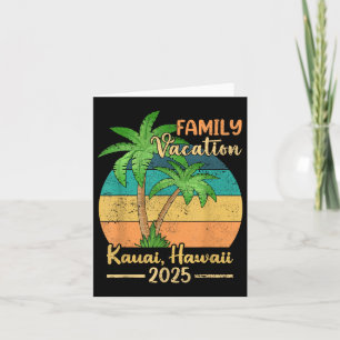 Kauai Hawaii Beach Familienurlaub 2025 Sommer Karte