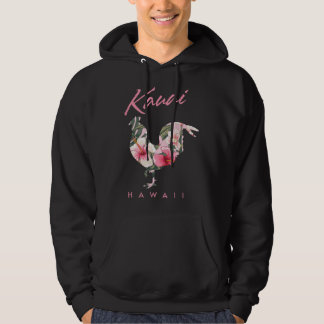 Kauai Hawaii Blume Hibiskus Chicken Lover Souveni Hoodie