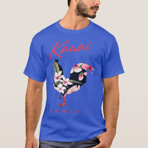 Kauai Hawaii Blume Hibiskus Chicken Lover Souveni T-Shirt