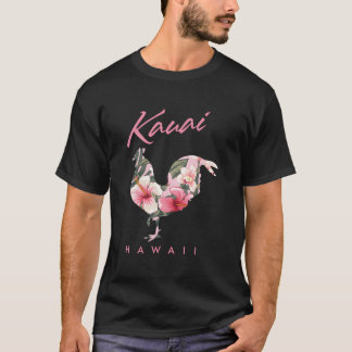 Kauai Hawaii Blume Hibiskus Huhn T-Shirt
