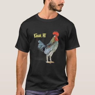 Kauai Hawaii Chicken Rooster Design ohne Kauai T-Shirt