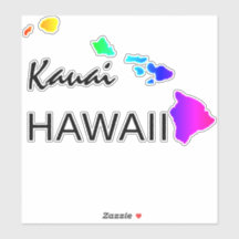 KAUAI - HAWAII INSELN NEON RAINBOW