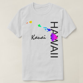 KAUAI - HAWAII INSELN NEON RAINBOW T-Shirt