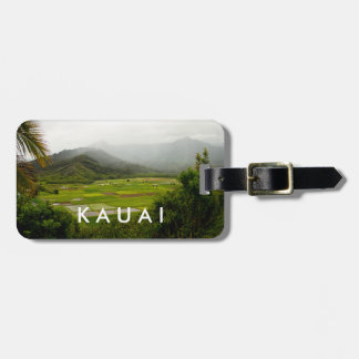 Kauai, Hawaii Landschaft Szene Gepäckanhänger